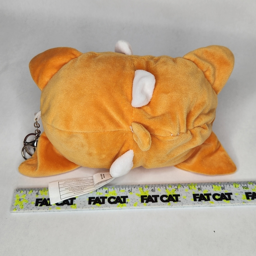 Reversible Corgi Plush Keychain - Picture 4 of 4